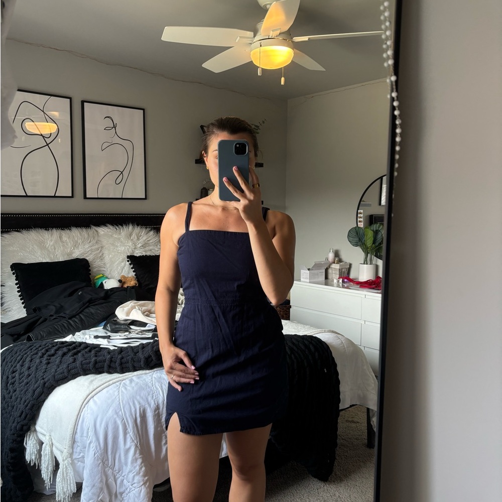 Abercrombie & Fitch Navy Mini Dress